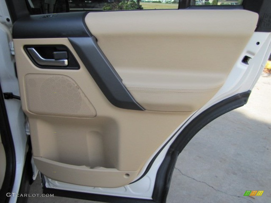 2008 LR2 HSE - Alaska White / Alpaca Beige photo #44