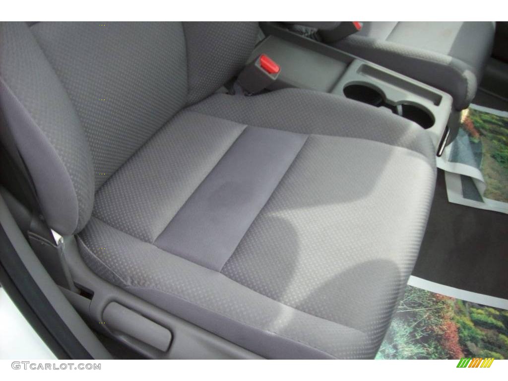 2007 CR-V LX 4WD - Taffeta White / Gray photo #10