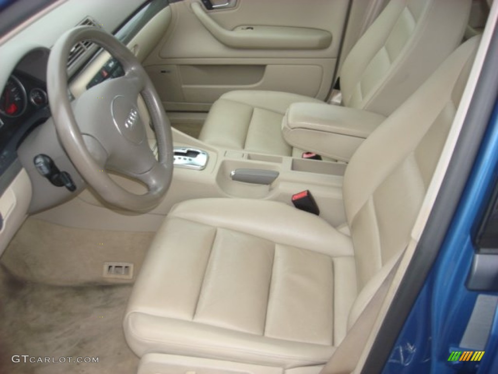 2003 Audi A4 1.8T Sedan Front Seat Photo #90342068