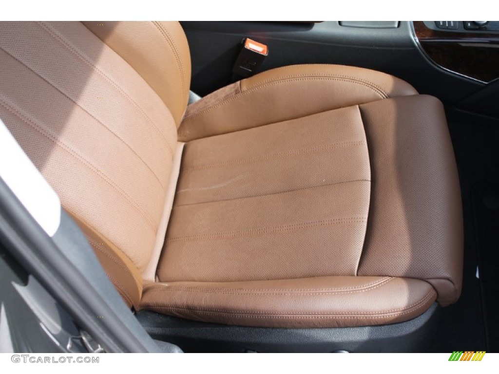 2013 A6 3.0T quattro Sedan - Oolong Gray Metallic / Nougat Brown photo #34