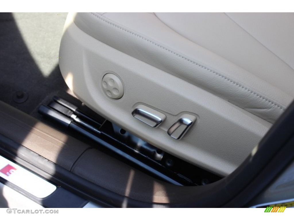 2014 A4 2.0T Sedan - Cuvee Silver Metallic / Velvet Beige/Moor Brown photo #10
