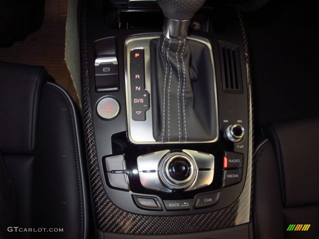 2014 RS 5 Cabriolet quattro - Panther Black Crystal / Black/Rock Gray photo #20