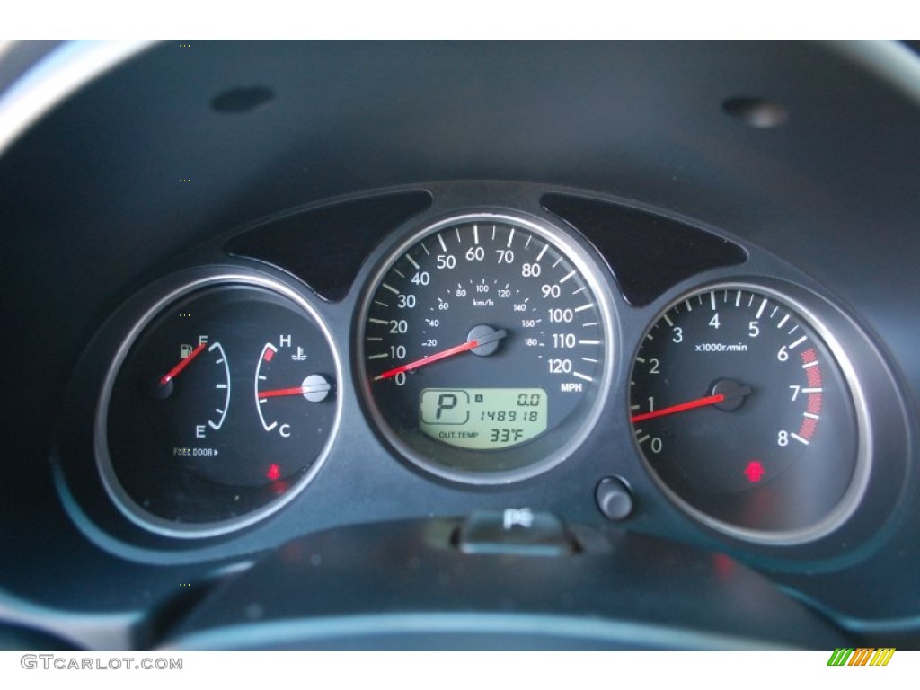 2005 Subaru Forester 2.5 X Gauges Photo #90342755