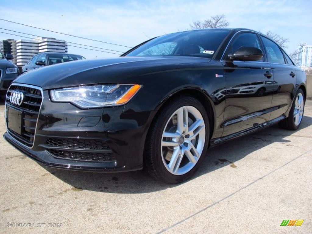 2014 A6 3.0T quattro Sedan - Havanna Black Metallic / Nougat Brown photo #5