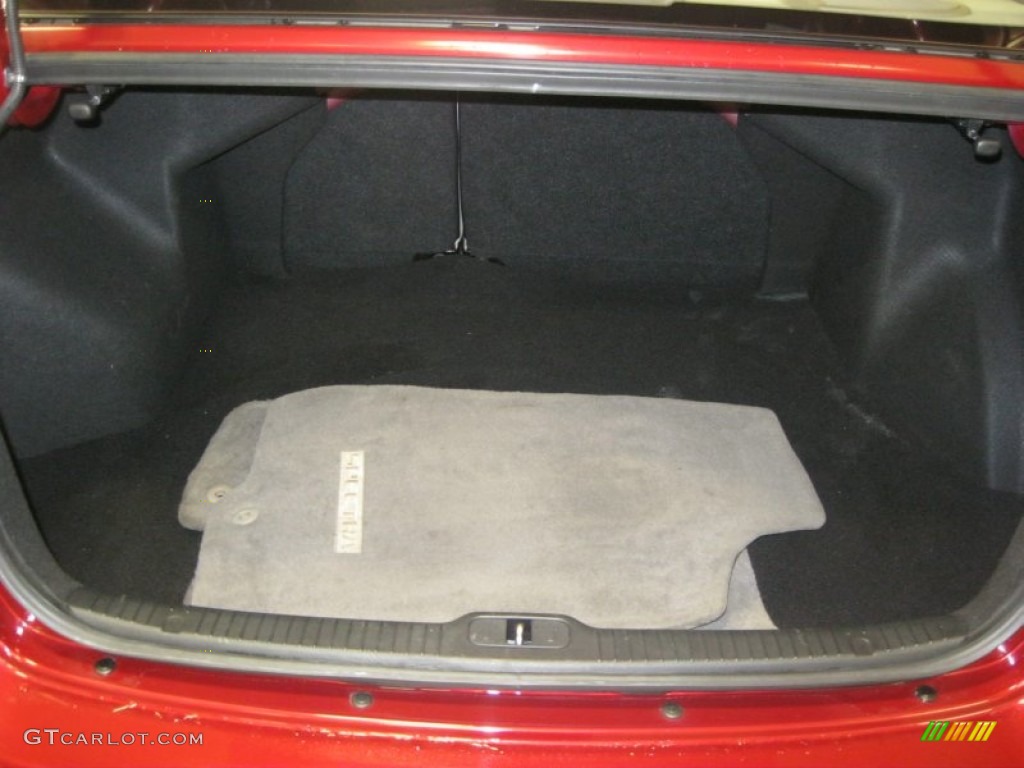 2009 Spectra EX Sedan - Spicy Red Metallic / Gray photo #13