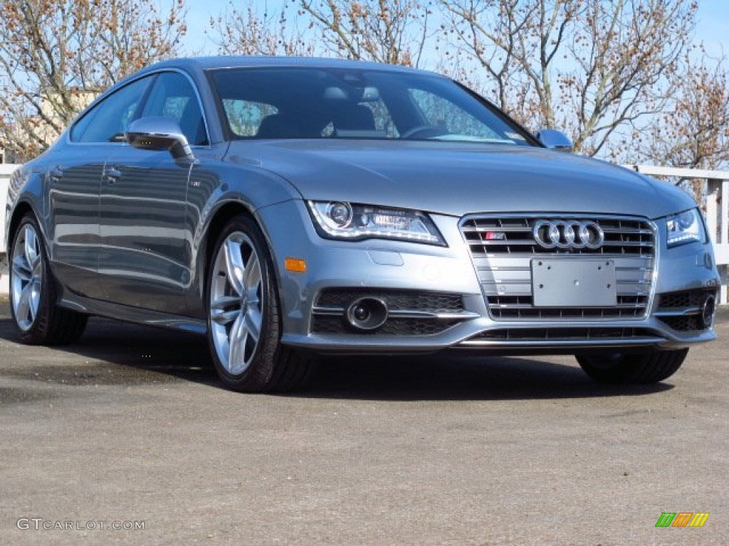 2014 S7 Prestige 4.0 TFSI quattro - Quartz Gray Metallic / Black Valcona w/Diamond Contrast Stitching photo #1