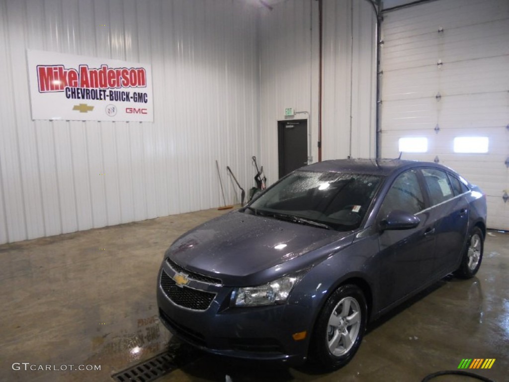 2014 Cruze LT - Atlantis Blue Metallic / Jet Black photo #1