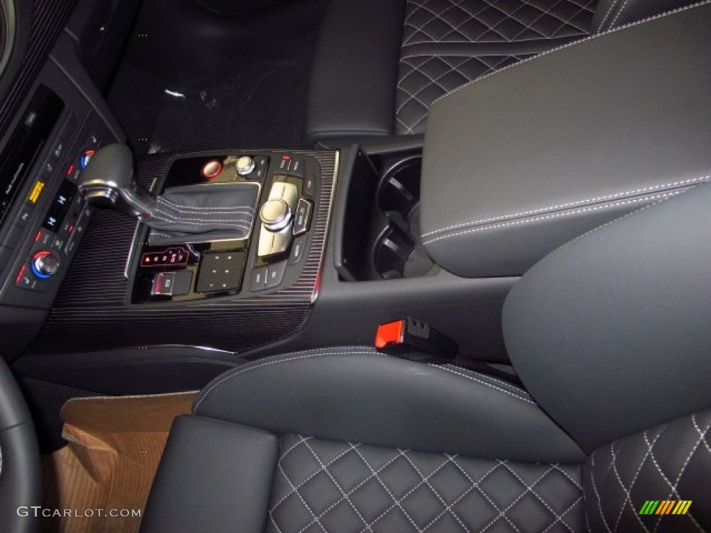 2014 S7 Prestige 4.0 TFSI quattro - Quartz Gray Metallic / Black Valcona w/Diamond Contrast Stitching photo #24