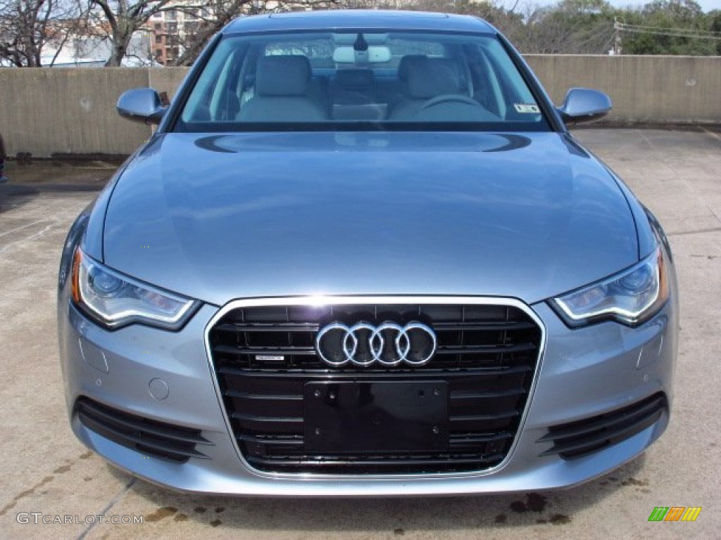 Quartz Gray Metallic 2014 Audi A6 2.0T quattro Sedan Exterior Photo #90344246