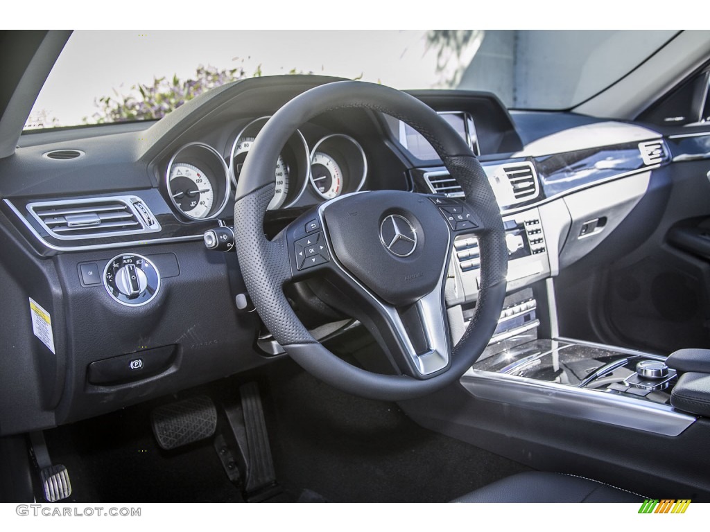 2014 E E250 BlueTEC Sedan - Black / Black photo #5