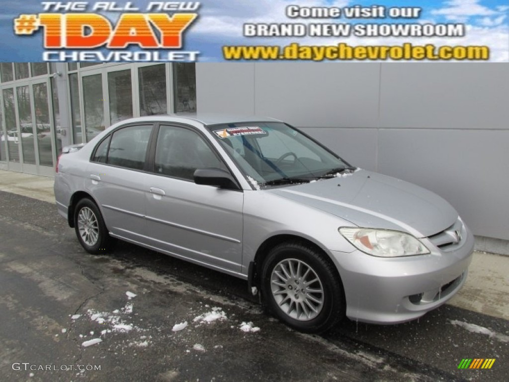 Satin Silver Metallic Honda Civic