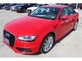 2014 Brilliant Red Audi A4 2.0T Sedan  photo #3