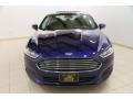 2013 Deep Impact Blue Metallic Ford Fusion SE  photo #2