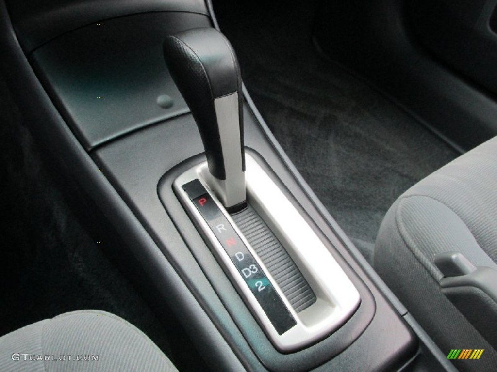 2005 Civic LX Sedan - Satin Silver Metallic / Gray photo #15