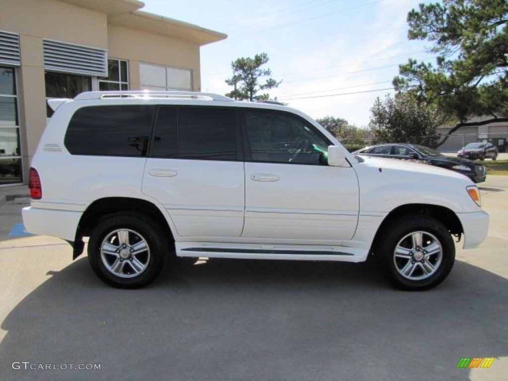 2006 LX 470 - Crystal White / Ivory photo #11
