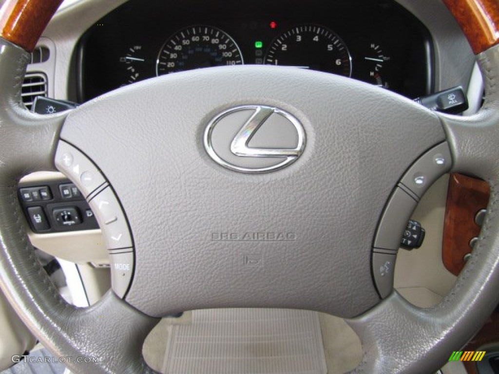 2006 LX 470 - Crystal White / Ivory photo #14