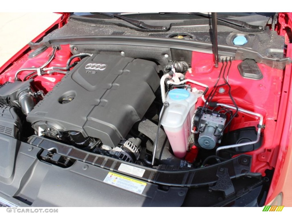 2014 A4 2.0T Sedan - Brilliant Red / Titanium Grey photo #30