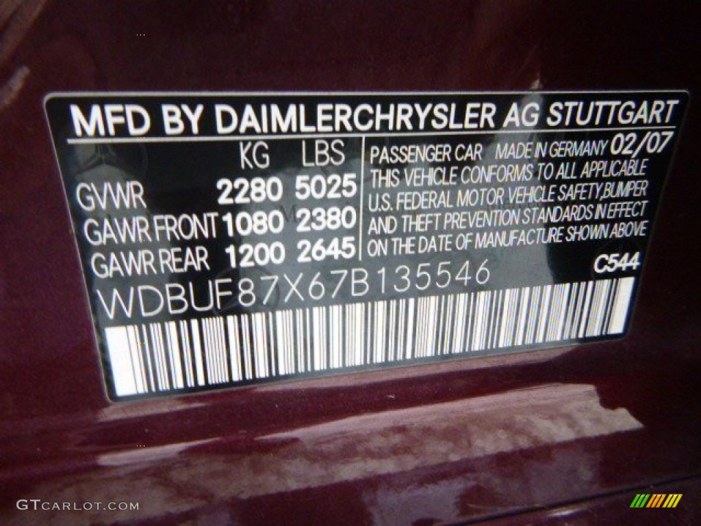 2007 E 350 4Matic Sedan - Barolo Red Metallic / Cashmere photo #19
