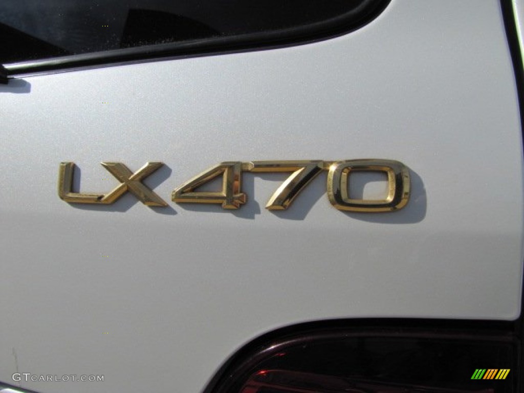 2006 LX 470 - Crystal White / Ivory photo #28