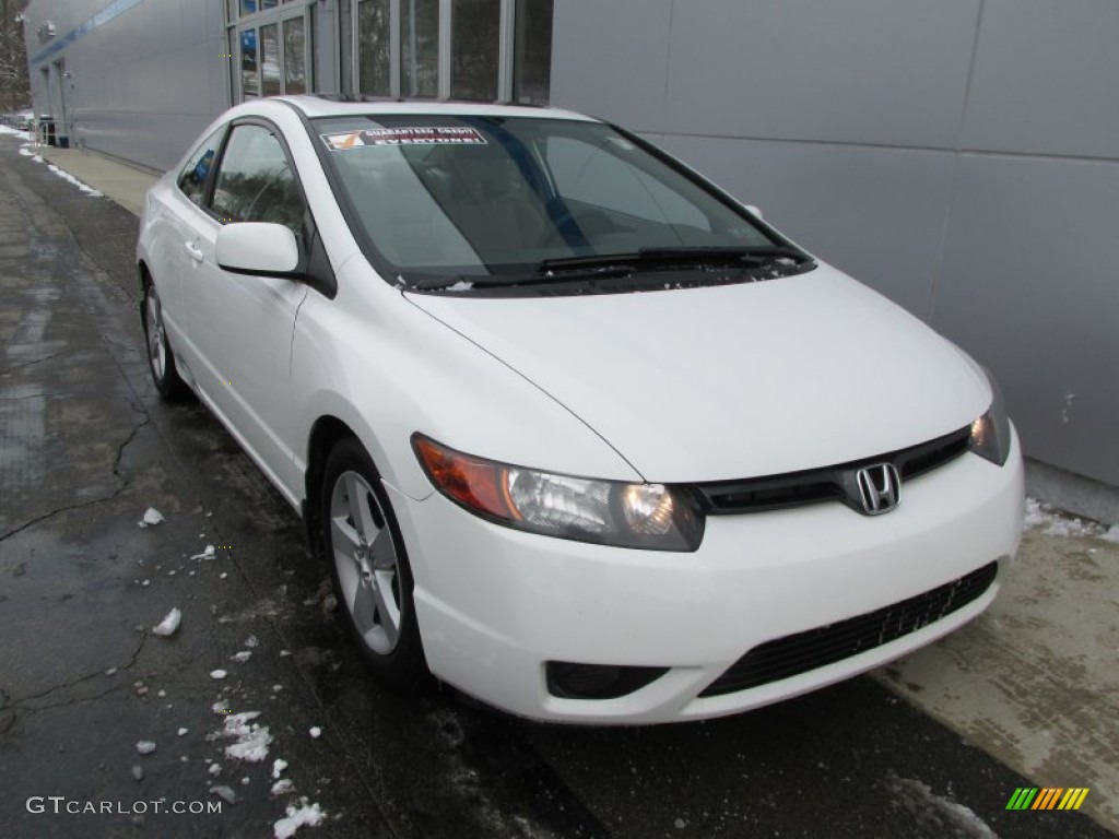 Taffeta White 2006 Honda Civic EX Coupe Exterior Photo #90345947