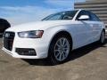 2014 Ibis White Audi A4 2.0T quattro Sedan  photo #5