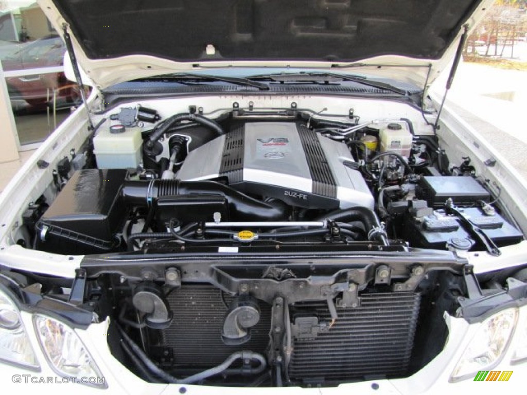 2006 LX 470 - Crystal White / Ivory photo #58