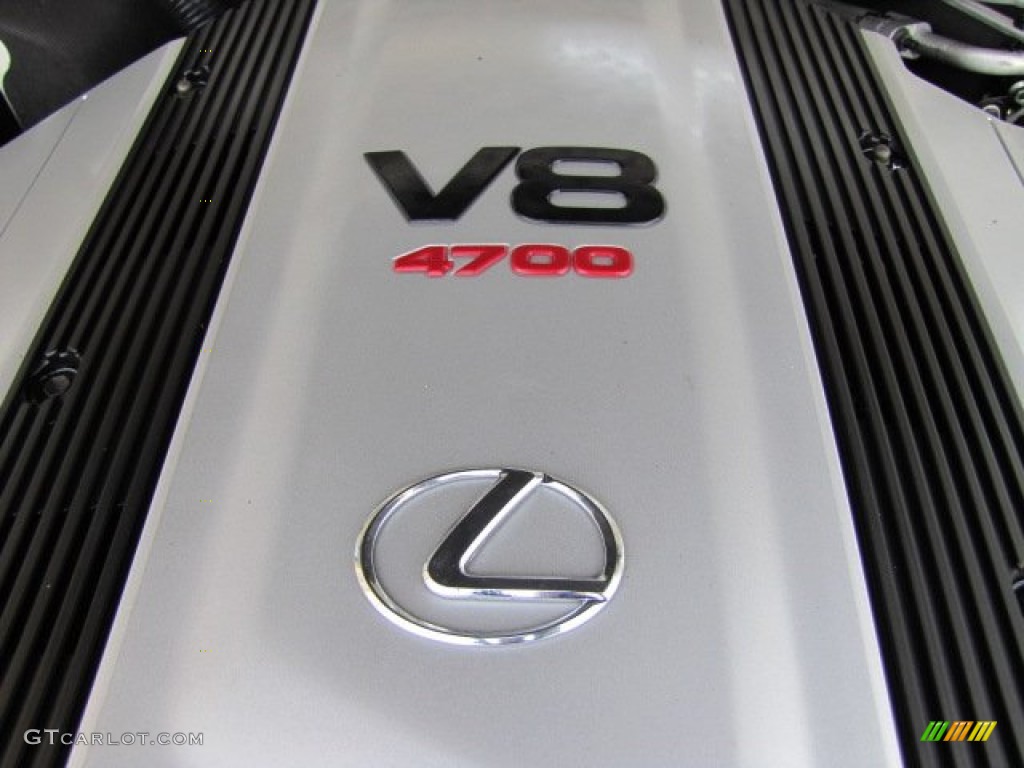 2006 LX 470 - Crystal White / Ivory photo #59