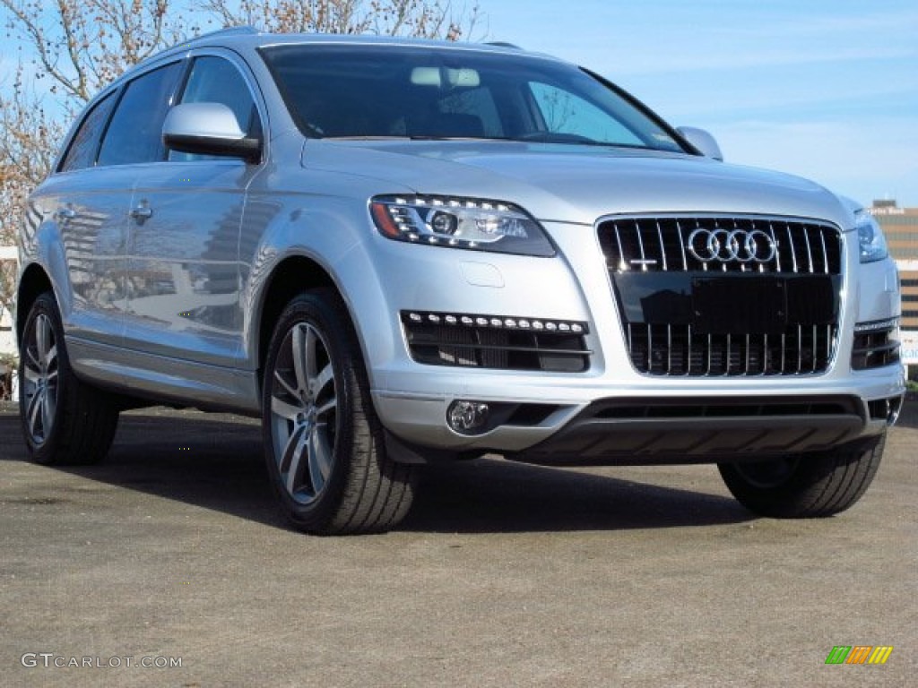 2014 Q7 3.0 TFSI quattro - Ice Silver Metallic / Black photo #1