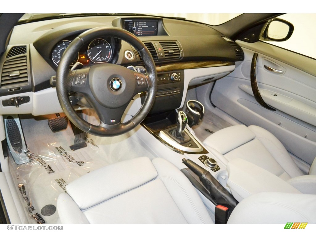 2011 1 Series 135i Coupe - Space Gray Metallic / Gray photo #12