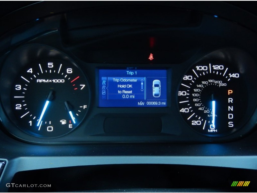 2014 Ford Edge SE Gauges Photo #90347976