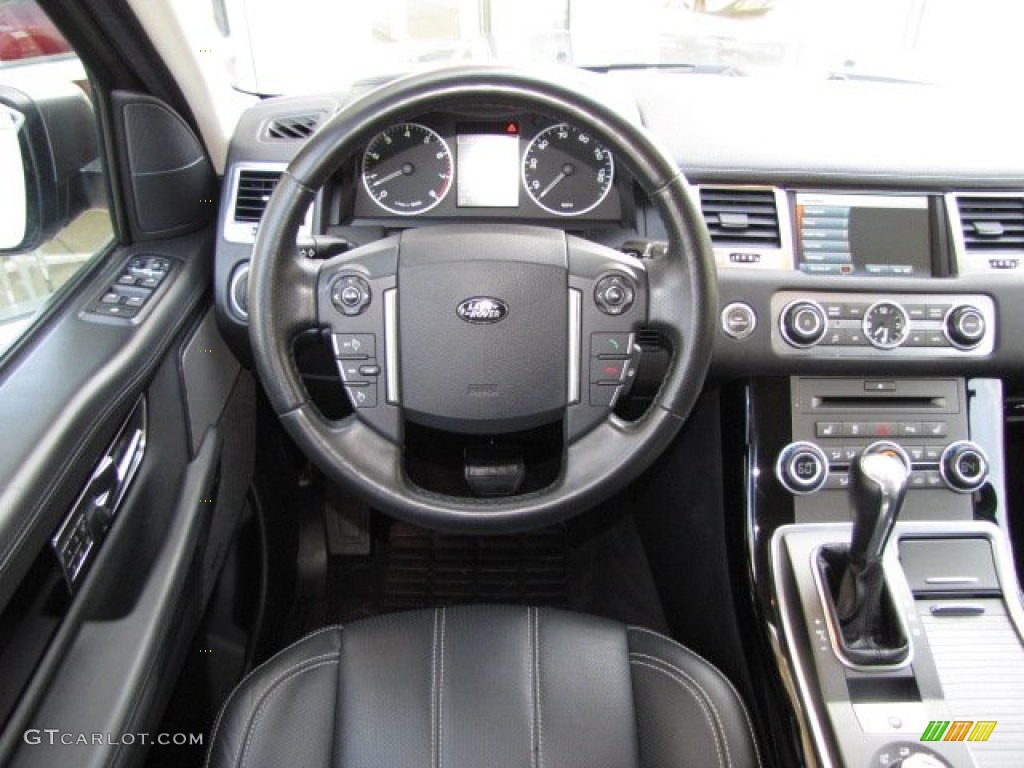 2011 Range Rover Sport HSE LUX - Stornoway Grey Metallic / Ebony/Ebony photo #14
