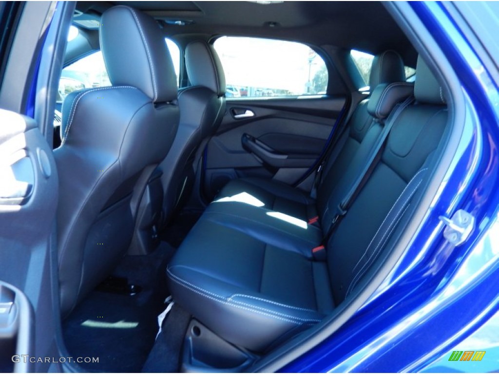 ST Charcoal Black Recaro Sport Seats Interior 2014 Ford Focus ST Hatchback Photo #90348252