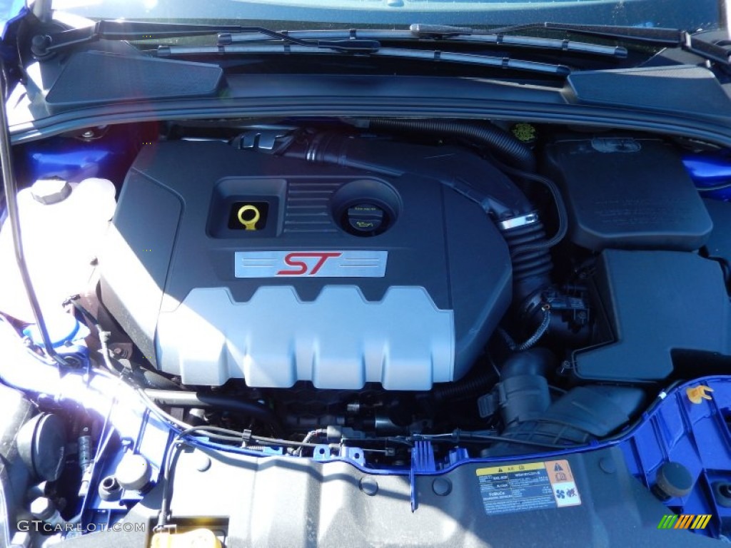 2014 Ford Focus ST Hatchback 2.0 Liter EcoBoost Turbocharged GDI DOHC 16-Valve Ti-VCT 4 Cylinder Engine Photo #90348426