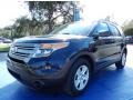 2014 Tuxedo Black Ford Explorer FWD  photo #1
