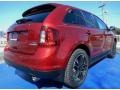 2014 Ruby Red Ford Edge SEL EcoBoost  photo #3