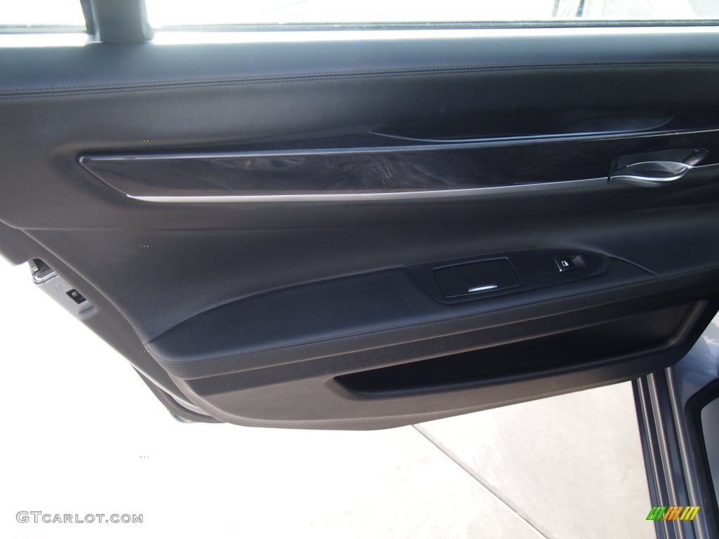 2011 7 Series 740Li Sedan - Space Gray Metallic / Black photo #23