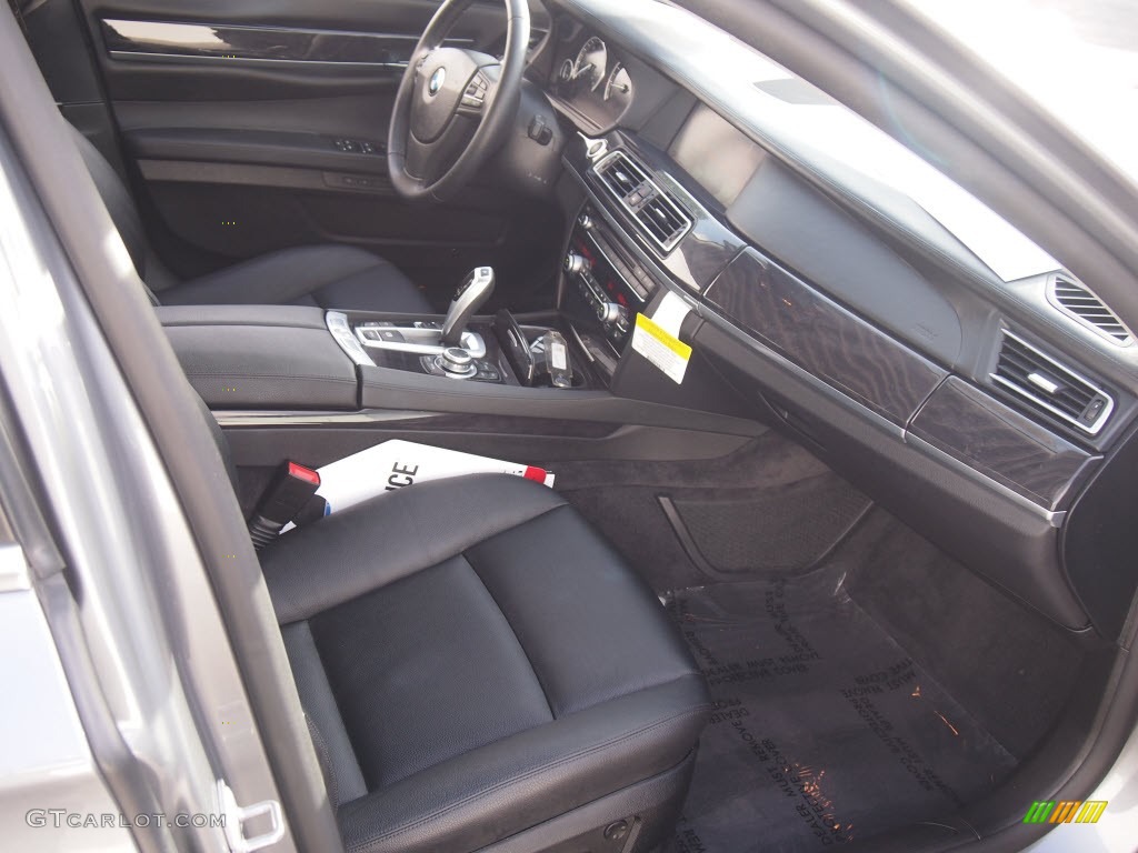 2011 7 Series 740Li Sedan - Space Gray Metallic / Black photo #25