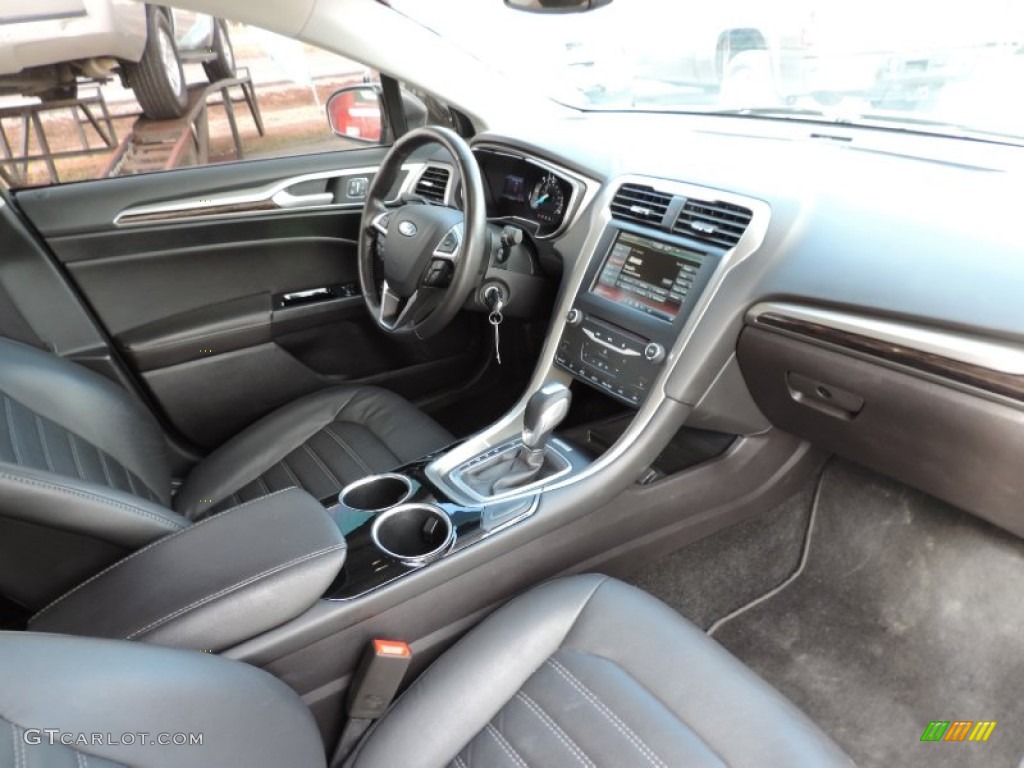 2013 Fusion Hybrid SE - Sterling Gray Metallic / Charcoal Black photo #6