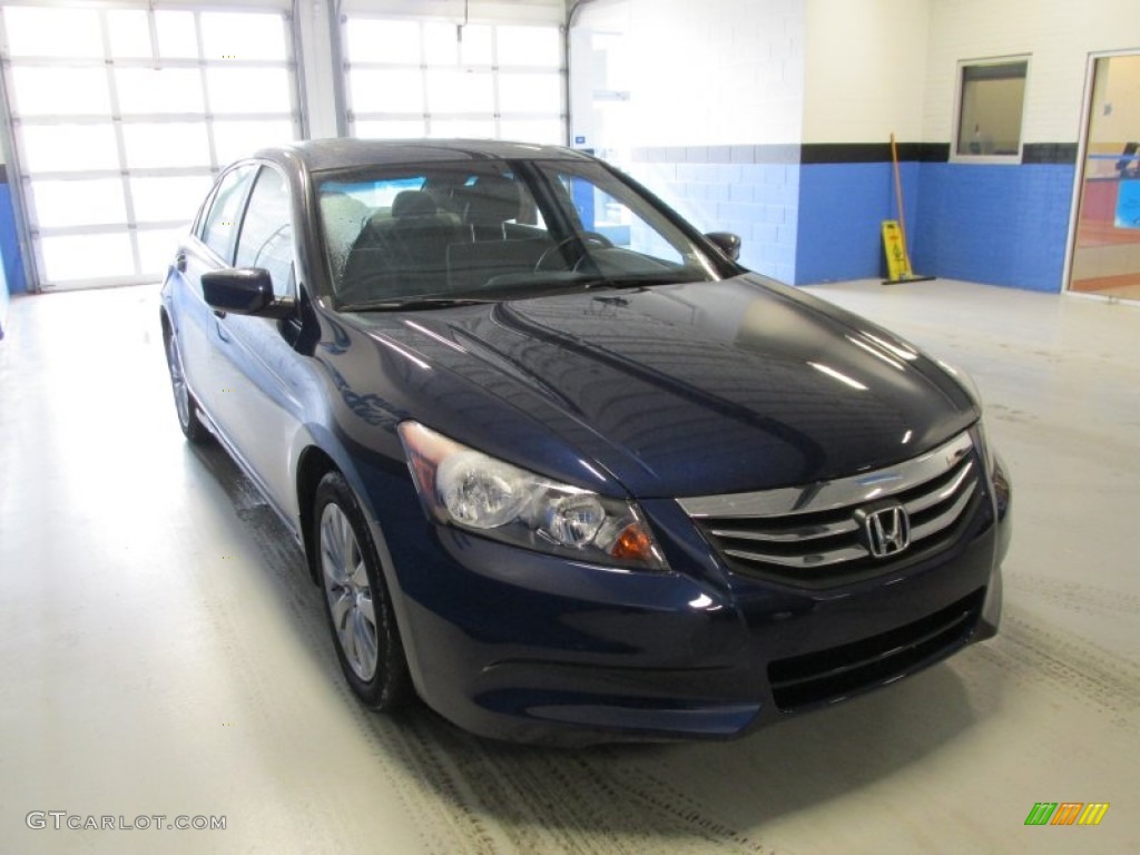 2012 Accord EX Sedan - Royal Blue Pearl / Gray photo #5