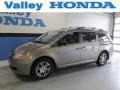 2011 Mocha Metallic Honda Odyssey EX-L  photo #1