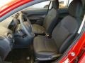 2014 Mitsubishi Mirage Black Interior Front Seat Photo