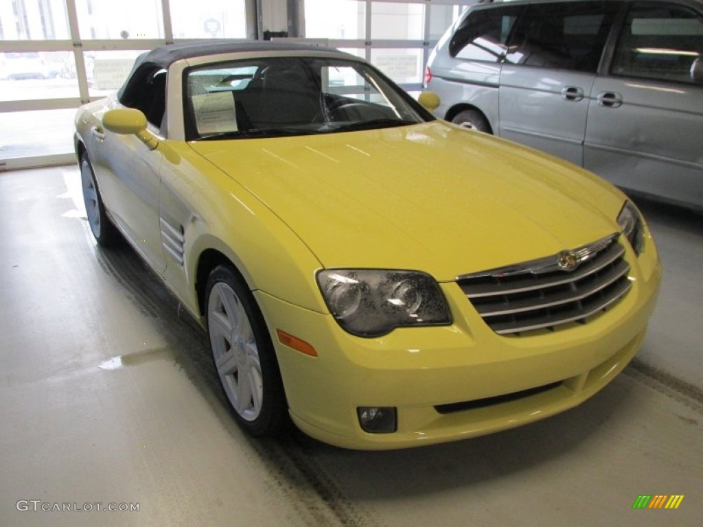 Classic Yellow 2008 Chrysler Crossfire Limited Roadster Exterior Photo #90351090