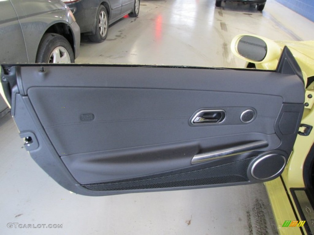 2008 Chrysler Crossfire Limited Roadster Dark Slate Gray Door Panel Photo #90351171