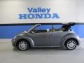 2005 Platinum Grey Metallic Volkswagen New Beetle GLS Convertible  photo #2