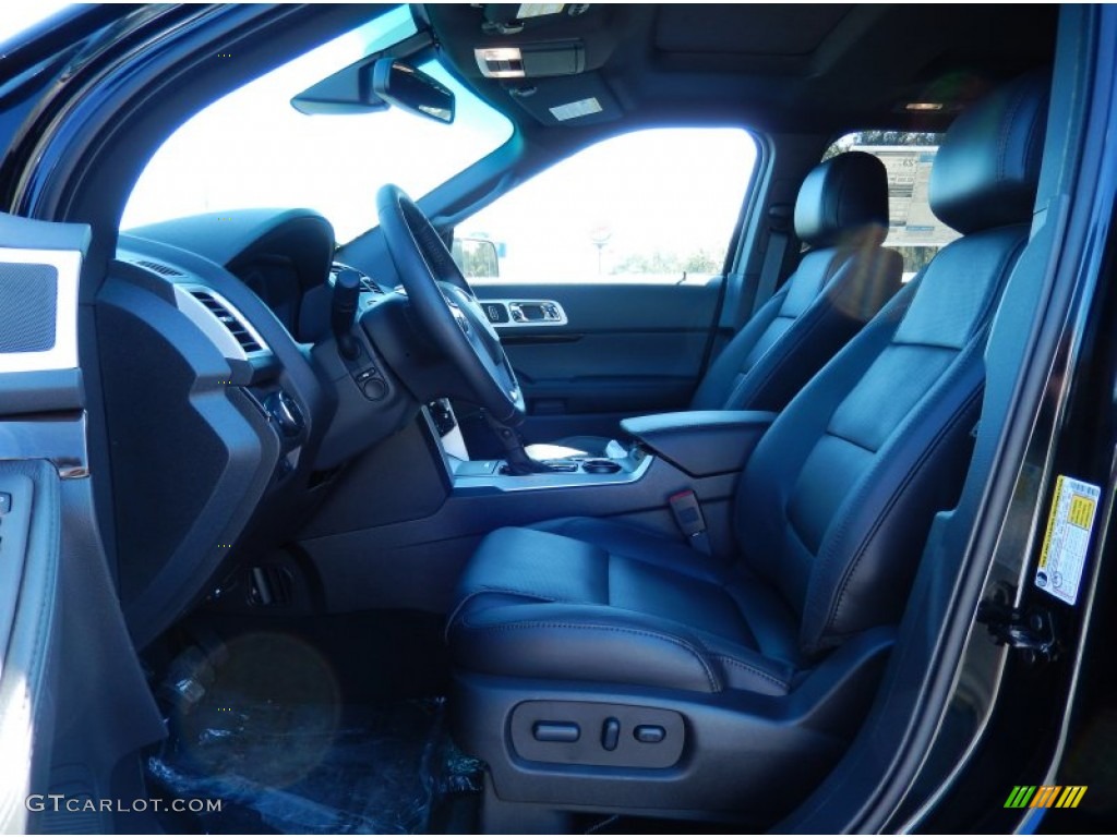 Charcoal Black Interior 2014 Ford Explorer Limited 2.0L EcoBoost Photo #90351585