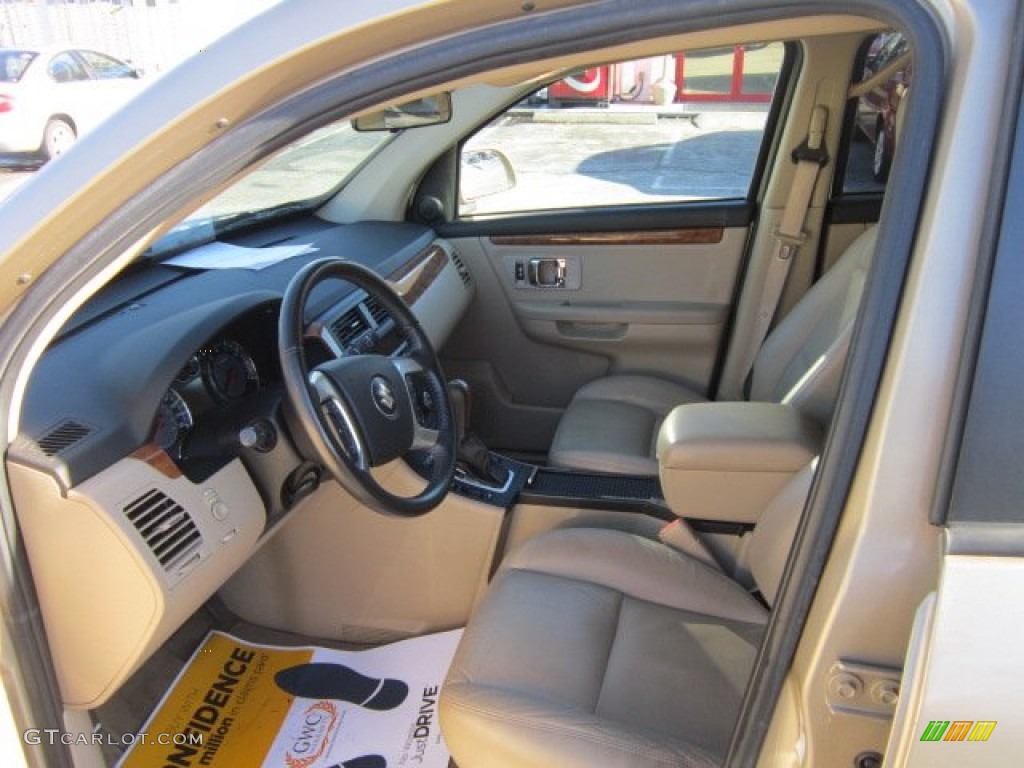 2007 XL7 Luxury AWD - Prairie Gold Metallic / Beige photo #10