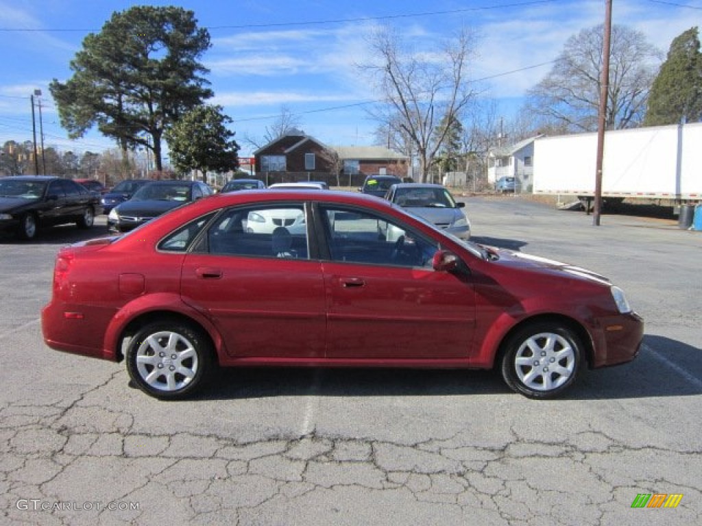 Fusion Red Metallic 2005 Suzuki Forenza S Sedan Exterior Photo #90353460