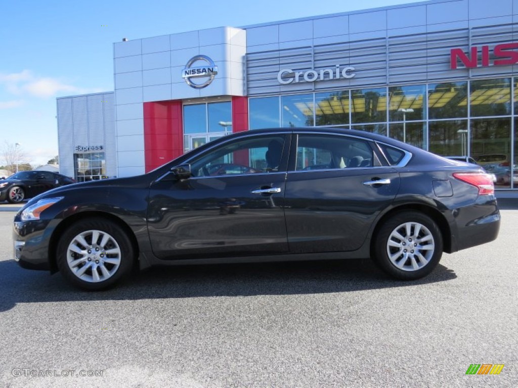 2013 Altima 2.5 S - Storm Blue / Charcoal photo #2