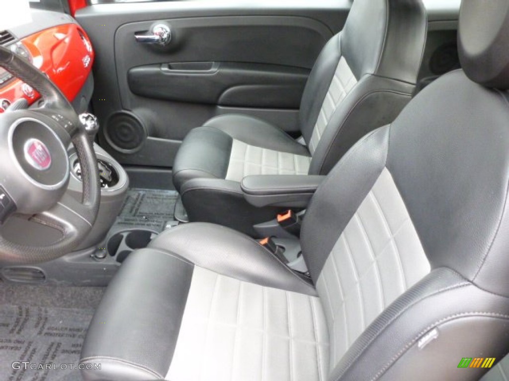 2012 Fiat 500 Sport Front Seat Photo #90353571