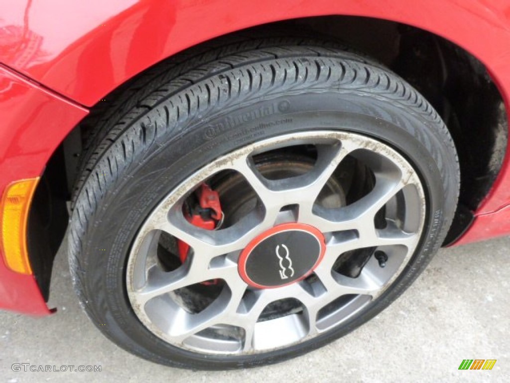 2012 Fiat 500 Sport Wheel Photos